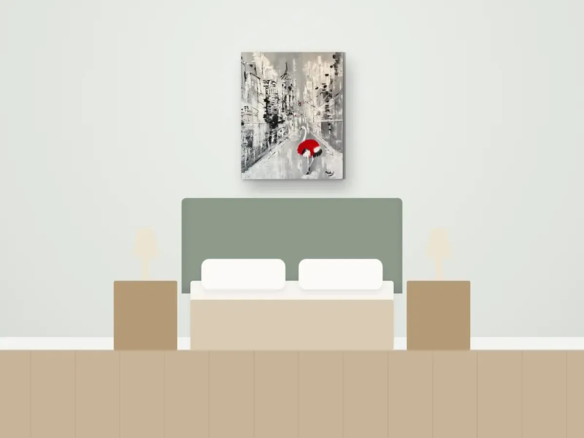Figura Improvavel pelo mundo, New York: por cima de uma cama de 160 cm