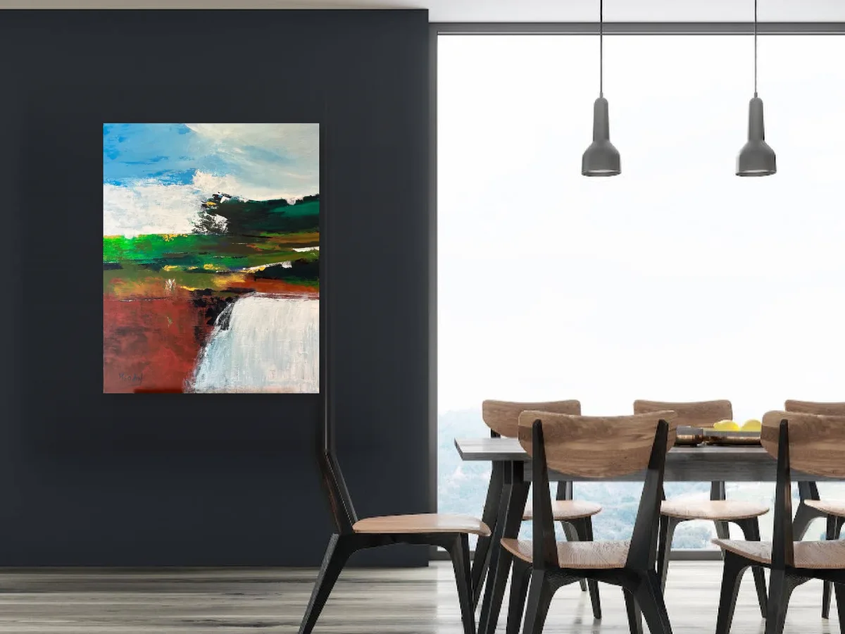 Limiar: numa sala de jantar, junto à mesa