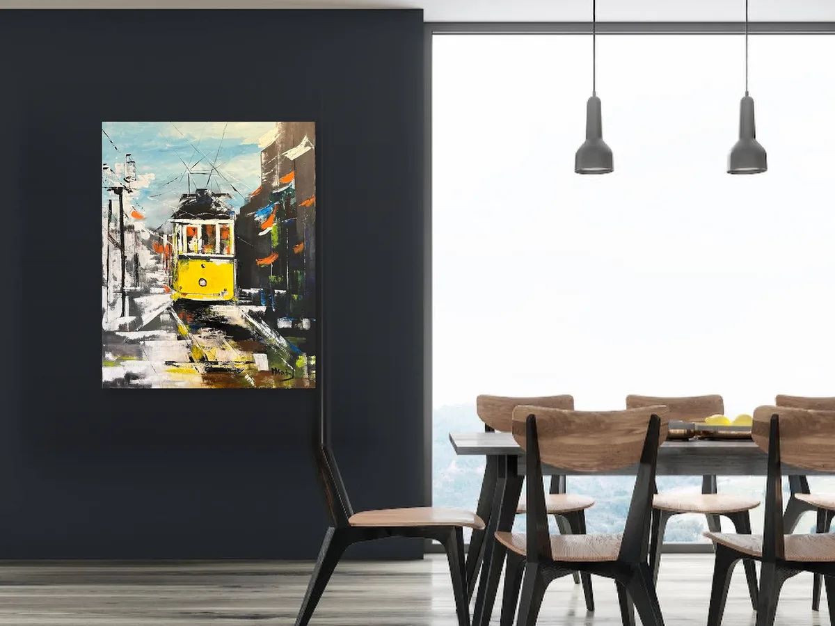 Lisboa em Movimento numa sala de jantar